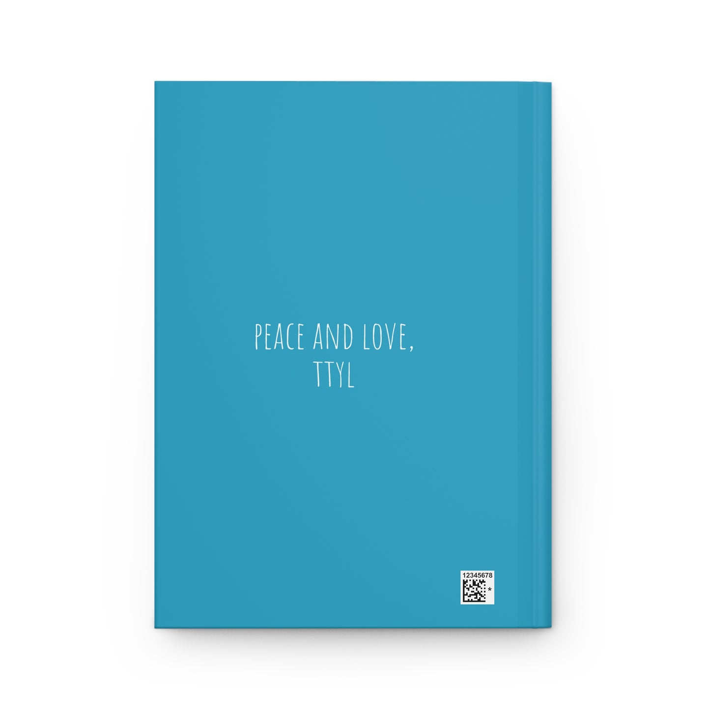 Napkin In Between+Peace and Love Hardcover Journal Matte