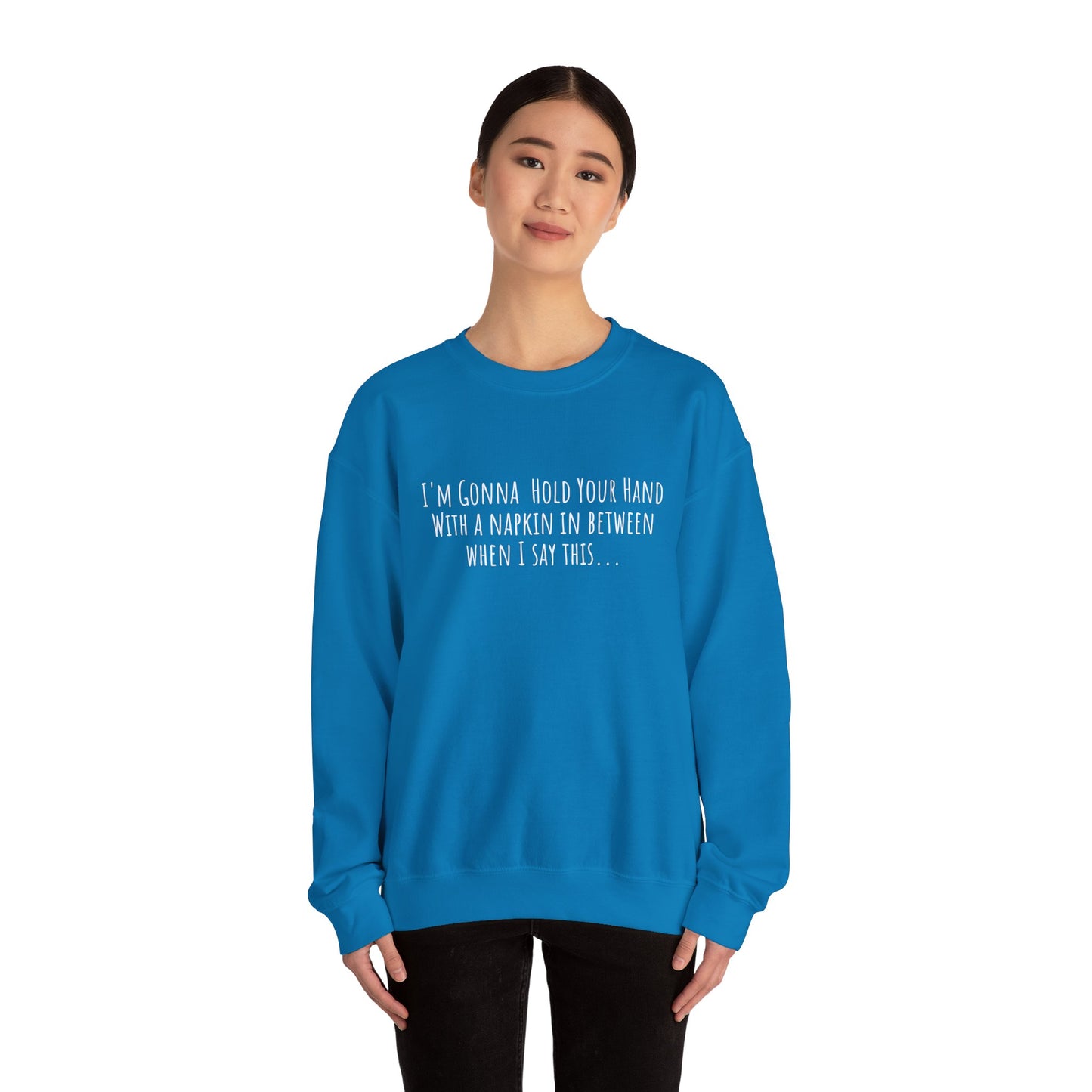 Napkin In Between Crewneck Sweatshirt