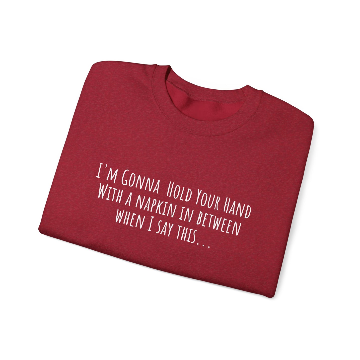 Napkin In Between Crewneck Sweatshirt