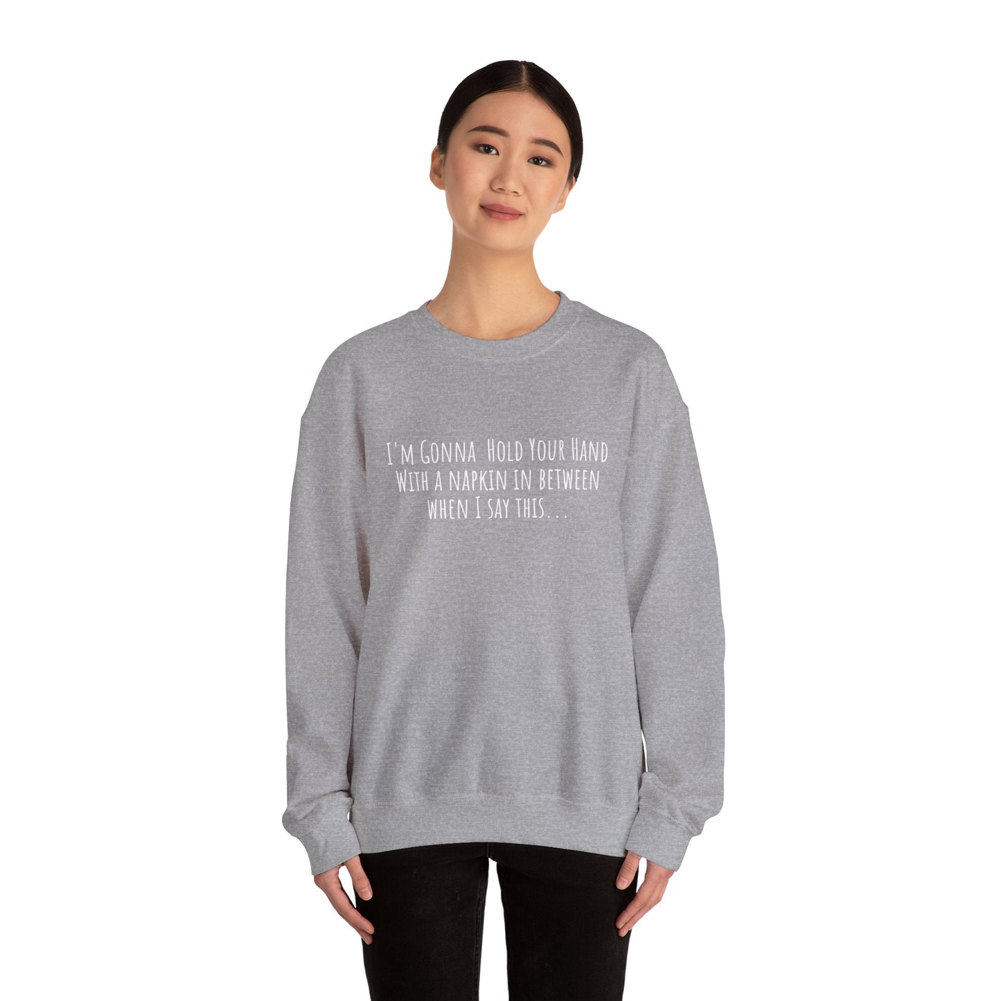 Napkin In Between Crewneck Sweatshirt