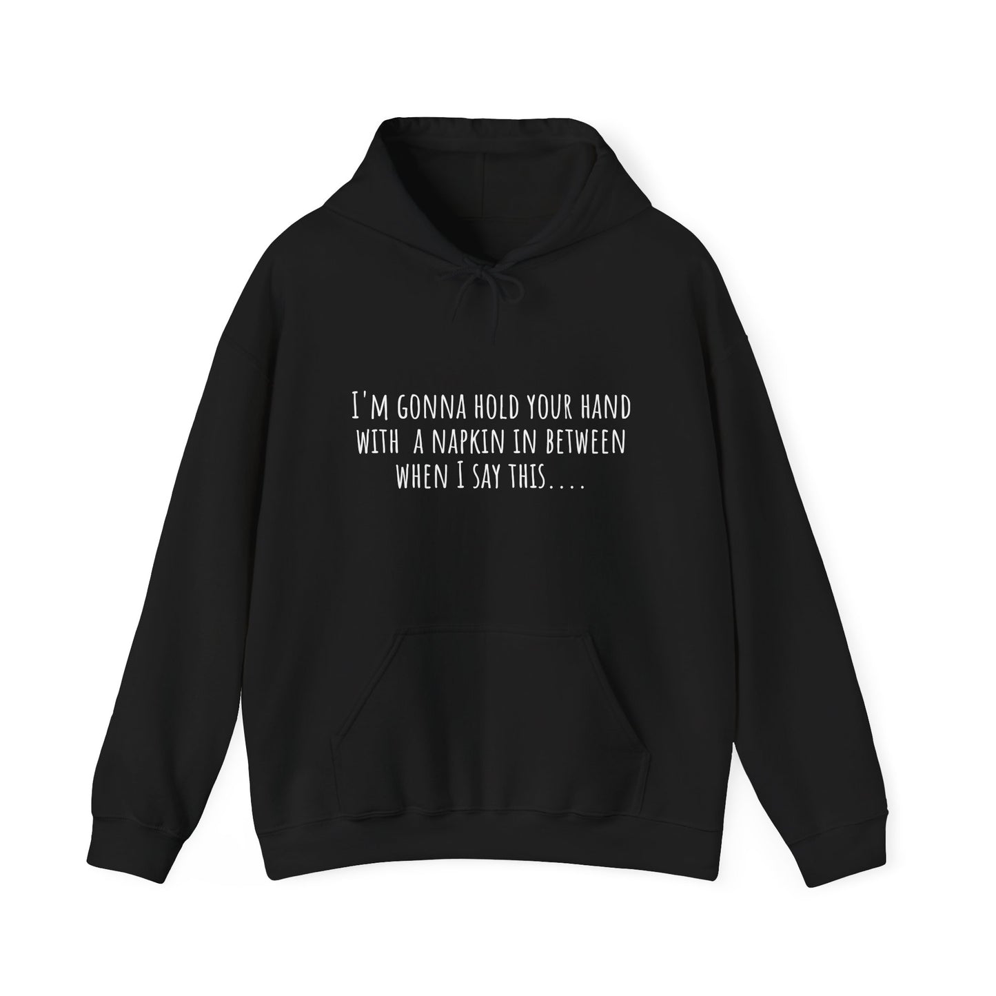 Napkin In Between+Peace and  Love Hoodie Hooded Sweatshirt