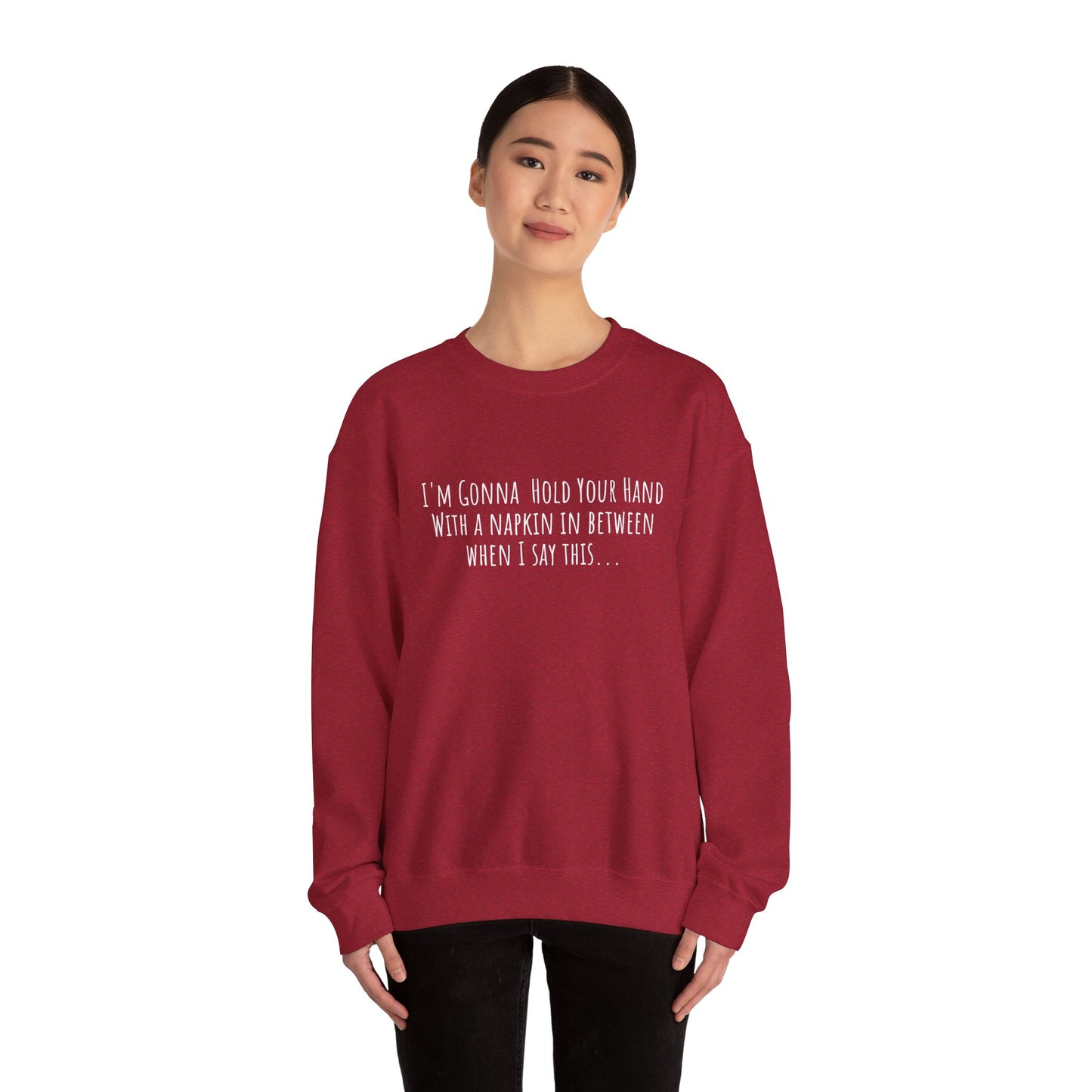 Napkin In Between Crewneck Sweatshirt