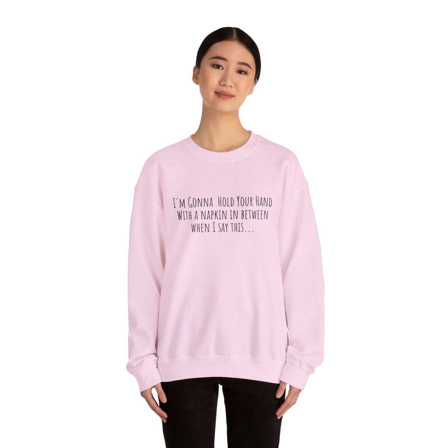 Napkin In Between Crewneck Sweatshirt