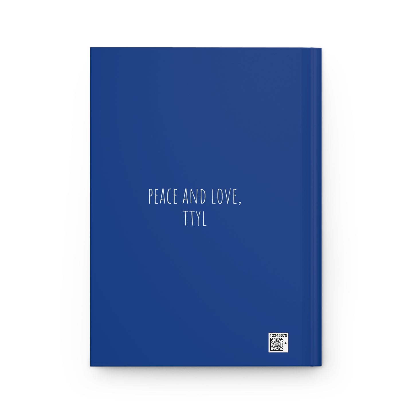 Napkin In Between+Peace and Love Hardcover Journal Matte