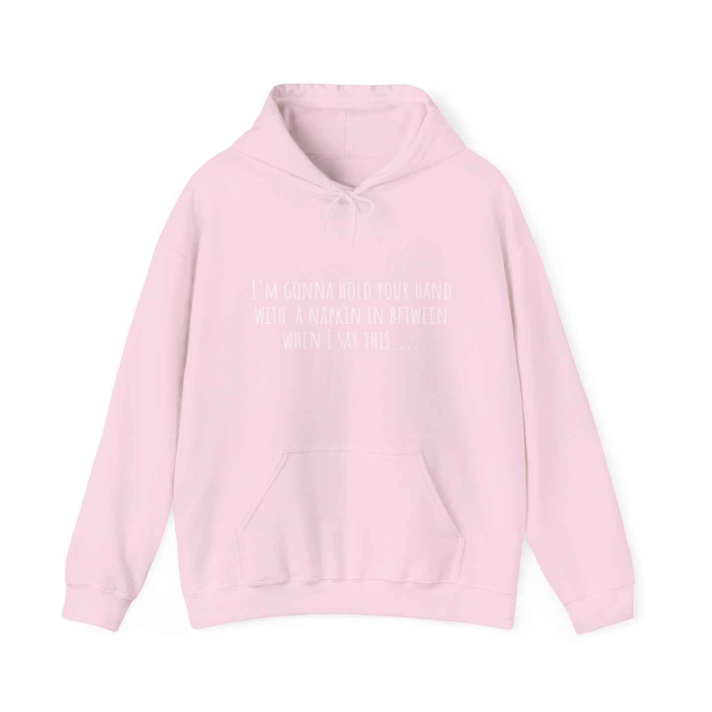 Napkin In Between+Peace and  Love Hoodie Hooded Sweatshirt