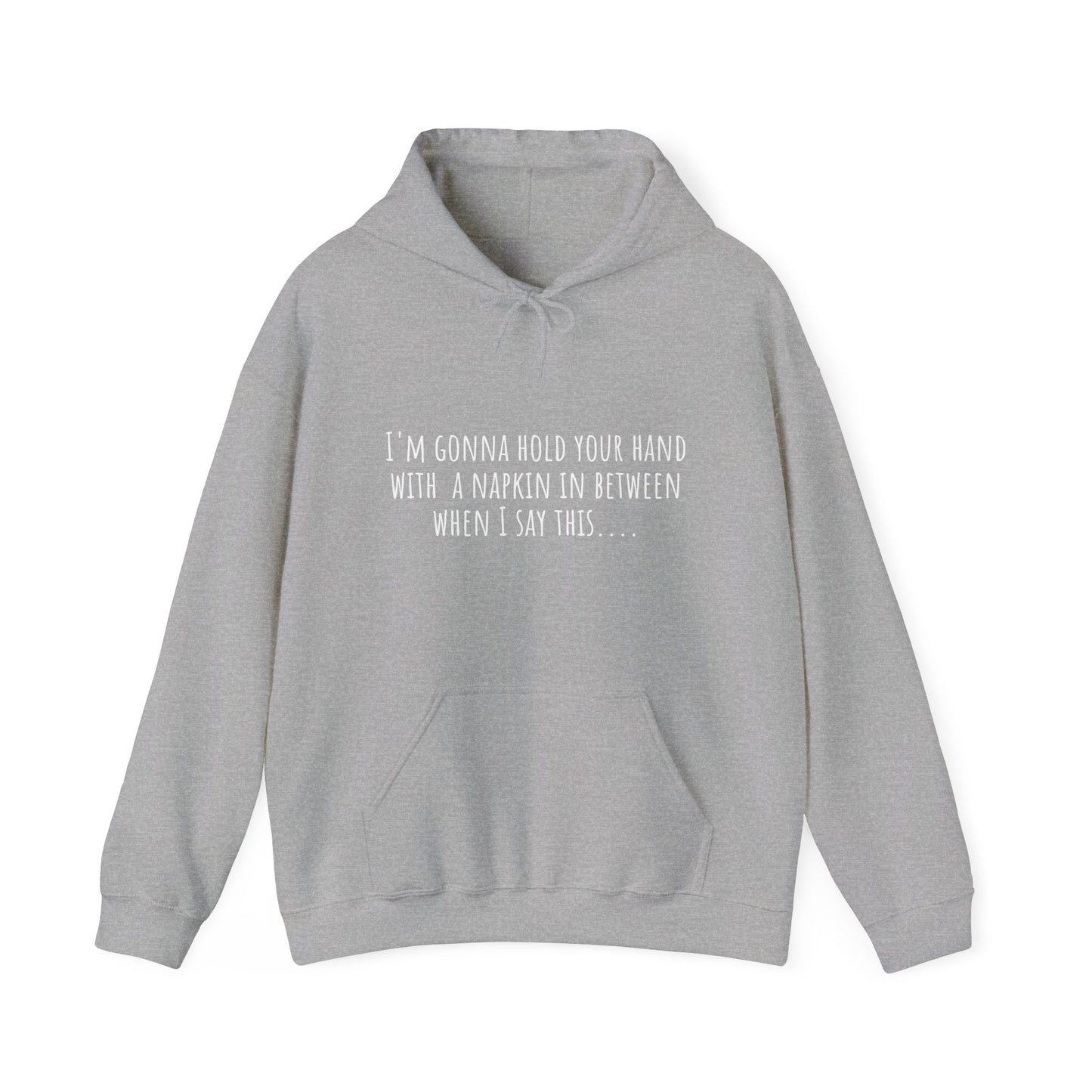 Napkin In Between+Peace and  Love Hoodie Hooded Sweatshirt